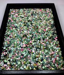 Mixed Color Tourmaline Crystals from Afghanistan – 469 g Mineral Lot