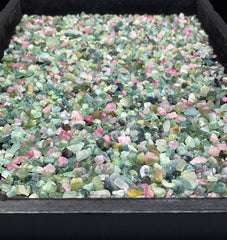Mixed Color Tourmaline Crystals from Afghanistan – 469 g Mineral Lot