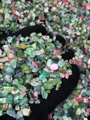Mixed Color Tourmaline Crystals from Afghanistan – 469 g Mineral Lot