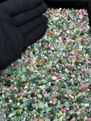 Mixed Color Tourmaline Crystals from Afghanistan – 469 g Mineral Lot