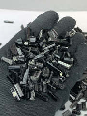Black Tourmaline Crystals from Pakistan – 282 g Mineral Lot