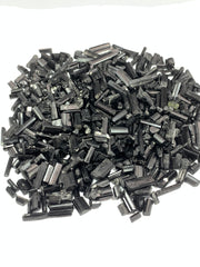 Black Tourmaline Crystals from Skardu Pakistan – 420 g Mineral Lot