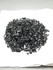 Black Tourmaline Crystals from Skardu Pakistan – 420 g Mineral Lot