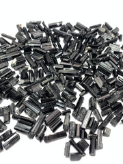 Black Tourmaline Crystals from Skardu, Pakistan – 228 g Mineral Lot