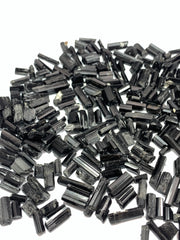 Black Tourmaline Crystals from Skardu, Pakistan – 228 g Mineral Lot