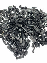 Black Tourmaline Crystals from Skardu, Pakistan – 202 g Mineral Lot