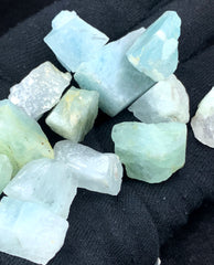 Rough Aquamarine Crystals from Afghanistan – 134 g Mineral Lot