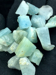 Rough Aquamarine Crystals from Afghanistan – 134 g Mineral Lot