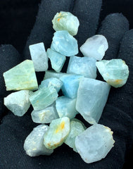 Rough Aquamarine Crystals from Afghanistan – 134 g Mineral Lot
