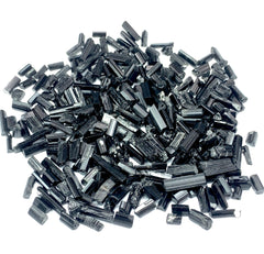 Black Tourmaline Crystals from Pakistan – 198 g Mineral Lot