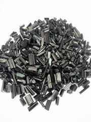 Black Tourmaline Crystals from Pakistan – 324 g Mineral Lot