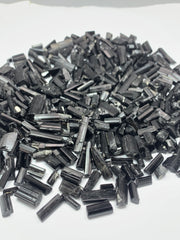 Black Tourmaline Crystals from Pakistan – 324 g Mineral Lot