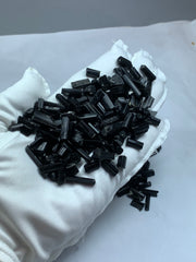 Black Tourmaline Crystals from Skardu, Pakistan – 131 g Mineral Lot