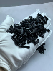 Black Tourmaline Crystals from Skardu, Pakistan – 131 g Mineral Lot