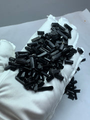 Black Tourmaline Crystals from Skardu, Pakistan – 131 g Mineral Lot