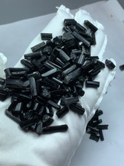 Black Tourmaline Crystals from Skardu, Pakistan – 131 g Mineral Lot