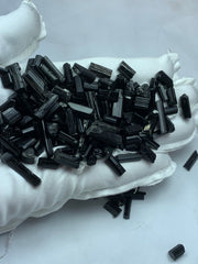 Black Tourmaline Crystals from Skardu, Pakistan – 131 g Mineral Lot