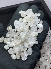 Diamond Quartz Crystals from Pakistan – 253 g Mineral Lot