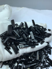Black Tourmaline Crystals from Skardu, Pakistan – 239 g Mineral Lot