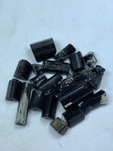 Short Black Tourmaline Crystals from Pakistan – 55 g Mineral Lot