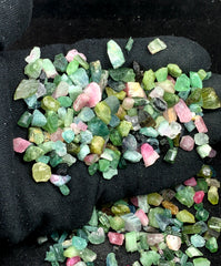 Mix Color Tourmaline Rough Lot from Afghanistan – 144 g