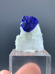 Crystal on Matrix from Afghanistan – Vivid Blue Mineral Specimen Lot