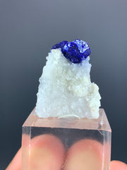 Crystal on Matrix from Afghanistan – Vivid Blue Mineral Specimen Lot