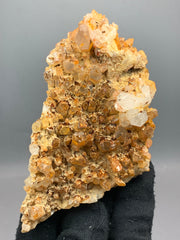 Iron Coated Quartz Crystals Lot from Pakistan – 1,490 g | Lot of 6