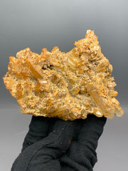 Iron Coated Quartz Crystals Lot from Pakistan – 1,490 g | Lot of 6