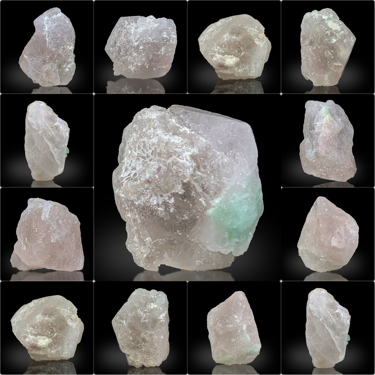 Morganite Crystals Lot from Afghanistan