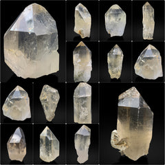 Smoky Quartz Crystals Lot from Pakistan – 420 g | 14 Pieces
