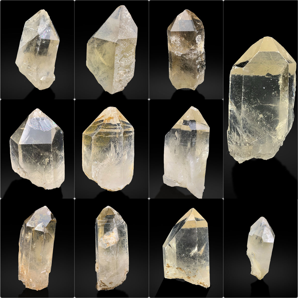 Smoky Quartz Crystal Lot from Pakistan