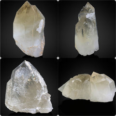 Citrine Quartz Crystal Lot from Pakistan – 1,682 g | 4 Pieces