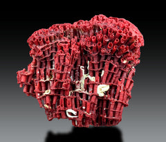 Red Coral Crystal Specimen Lot from Pakistan – 7 Pieces