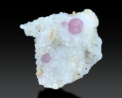 Spinel Crystal with Pyrite Specimen Lot from Afghanistan – 7 Pieces