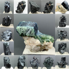 Black Tourmaline Crystal Specimen Lot from Pakistan – 146 g