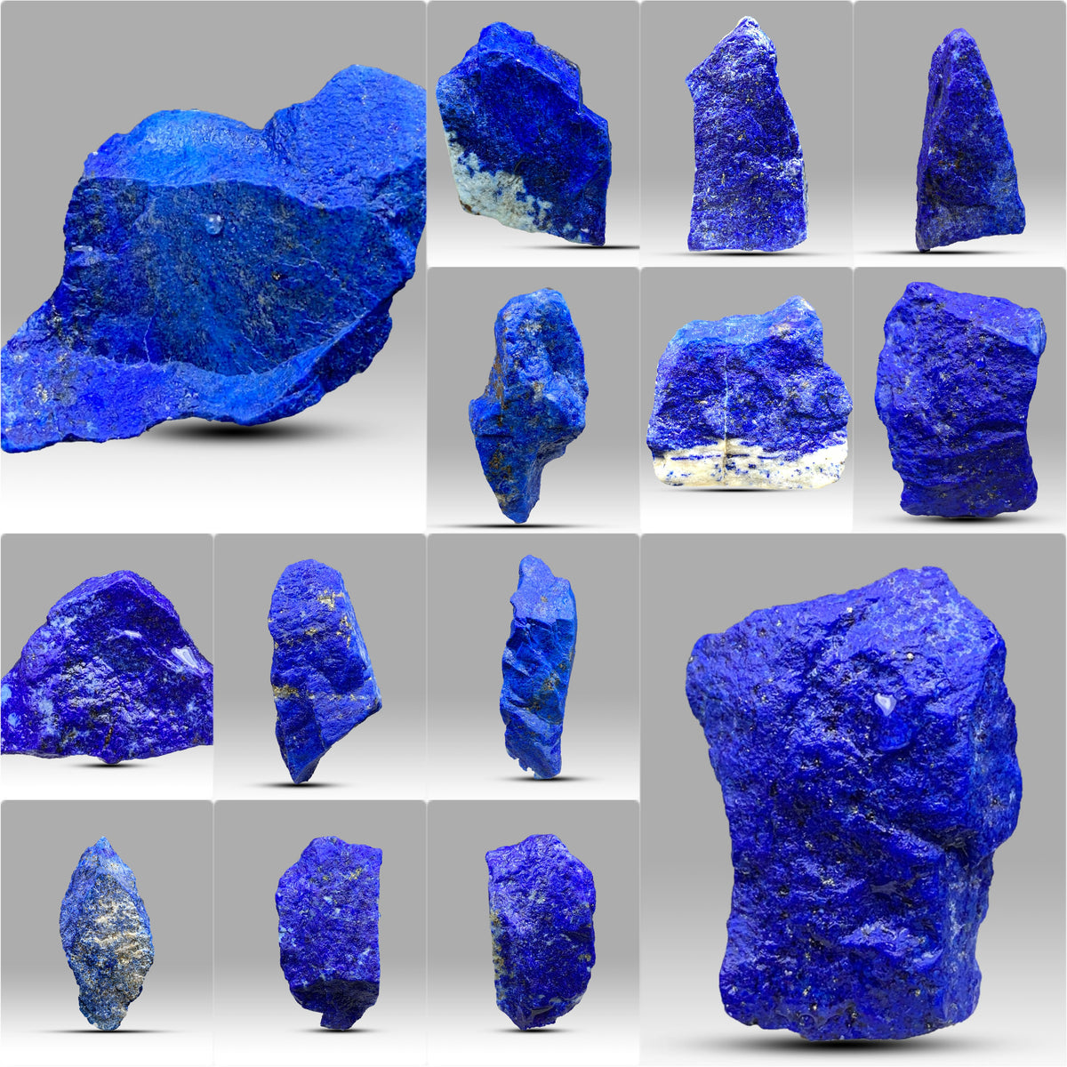 Lapis Lazuli Rough Specimen Lot from Afghanistan – 225 g