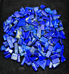 Drilled Lapis Lazuli from Afghanistan – 219 g Mineral Lot