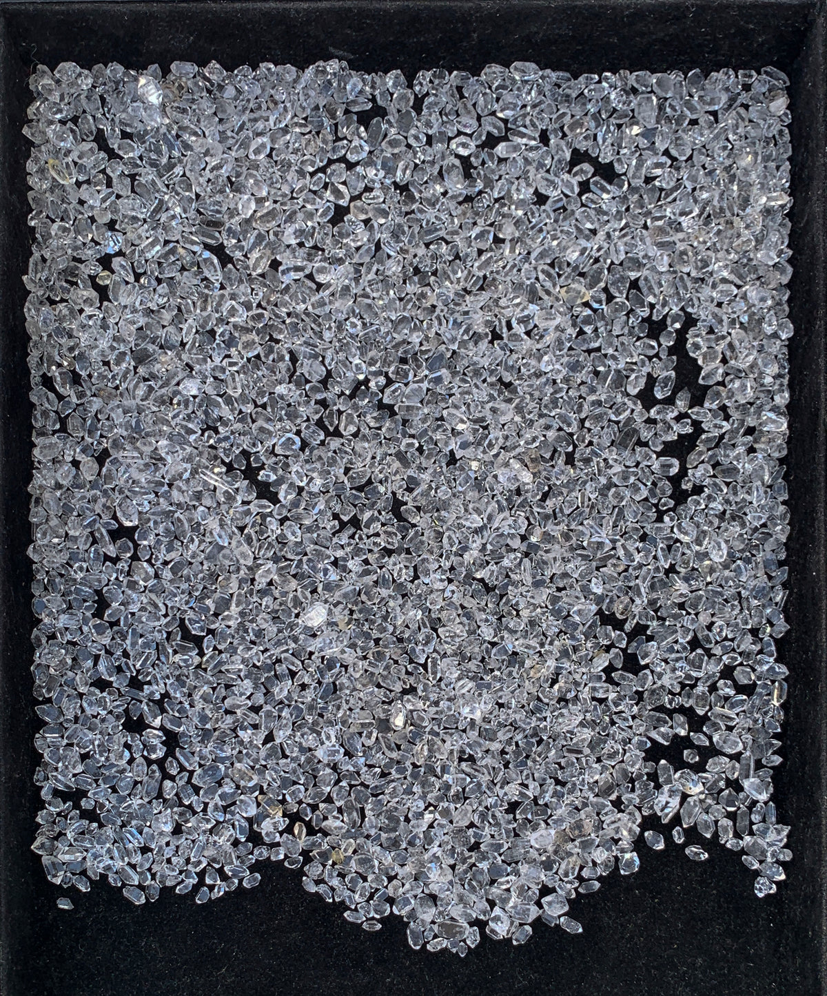 Diamond Quartz Crystals Lot from Pakistan – 212 g Crystal Lot