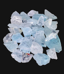 Blue Aquamarine Rough, Cutting Grade from Skardu, Pakistan