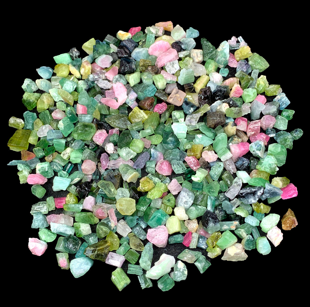 Mix Color Tourmaline Rough Lot from Afghanistan – 144 g