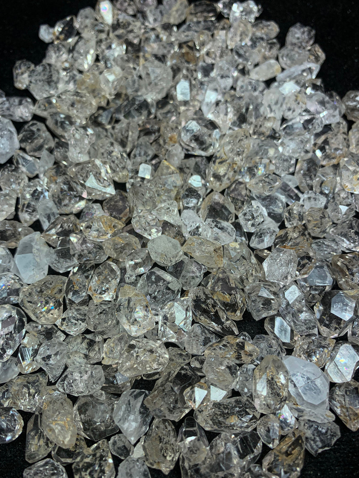 Natural Diamond Quartz Crystal Lot from Pakistan