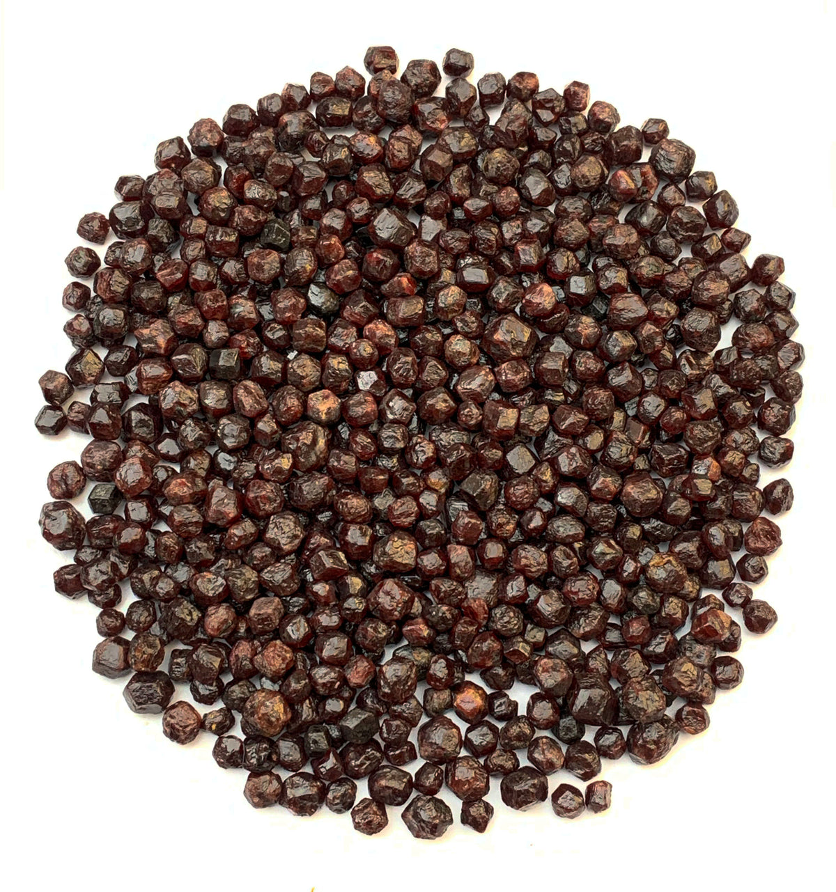 Red Garnet Crystals Rough Lot from Pakistan