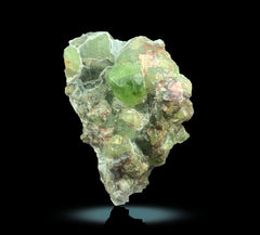 Peridot Crystals on Matrix Lot from Mansehra, Pakistan
