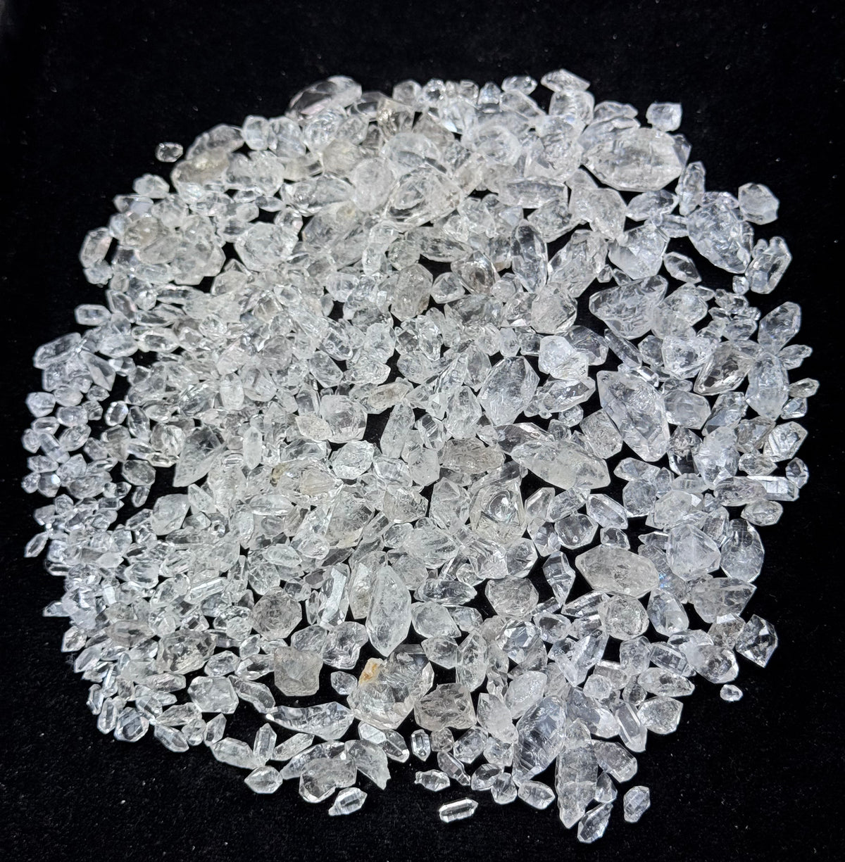 Diamond Quartz Crystals from Pakistan – 217 g Mineral Lot