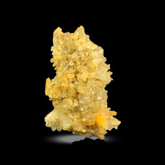 Natural Iron Coated Quartz Crystals Cluster from Pakistan