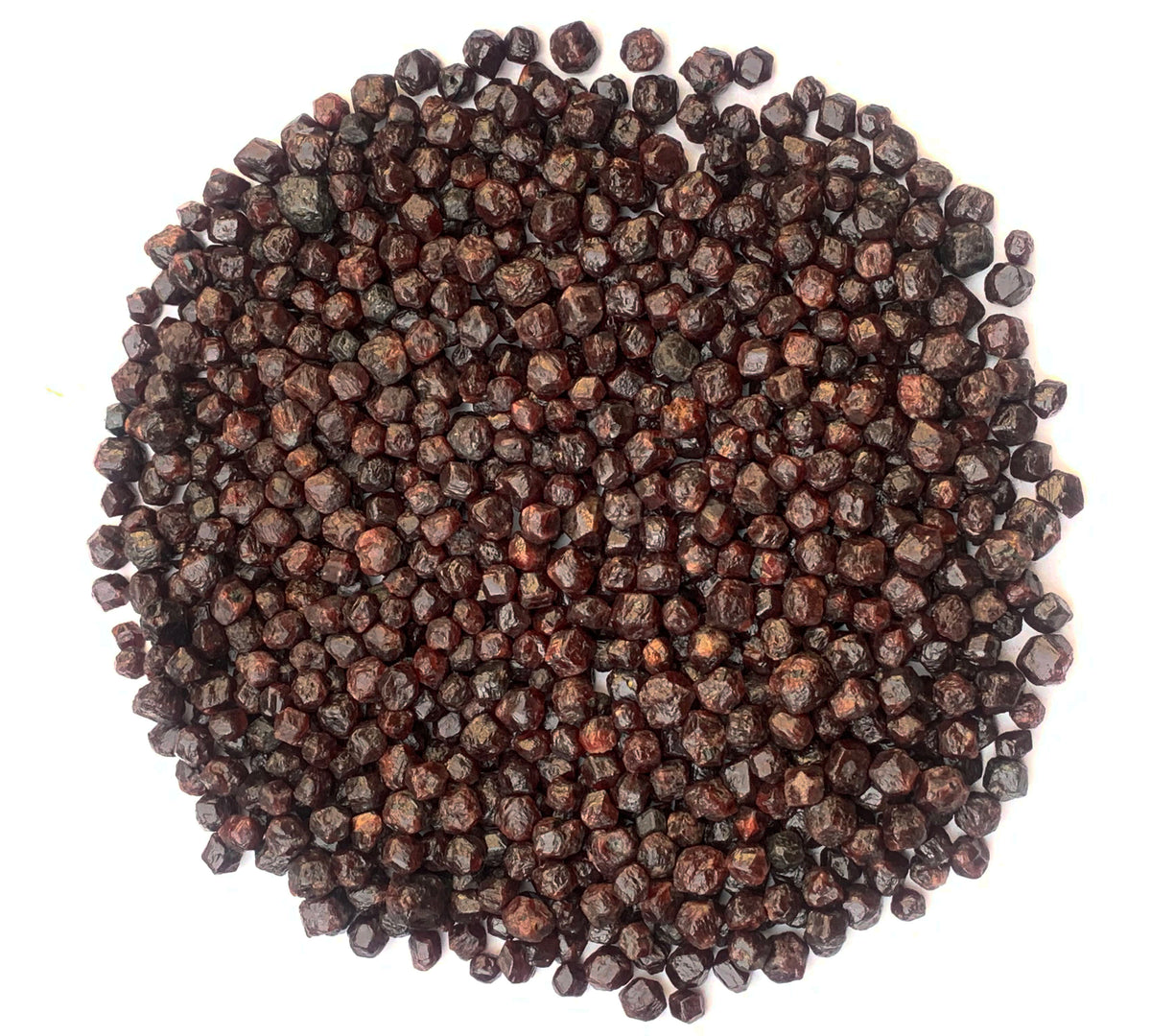 Red Garnet Crystals Rough Lot from Pakistan