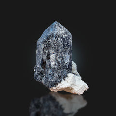 Rutile Included Blue Quartz Crystals from Afghanistan