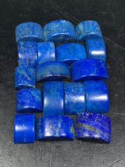 Polished Lapis Lazuli Beads Lot from Afghanistan – 40 g