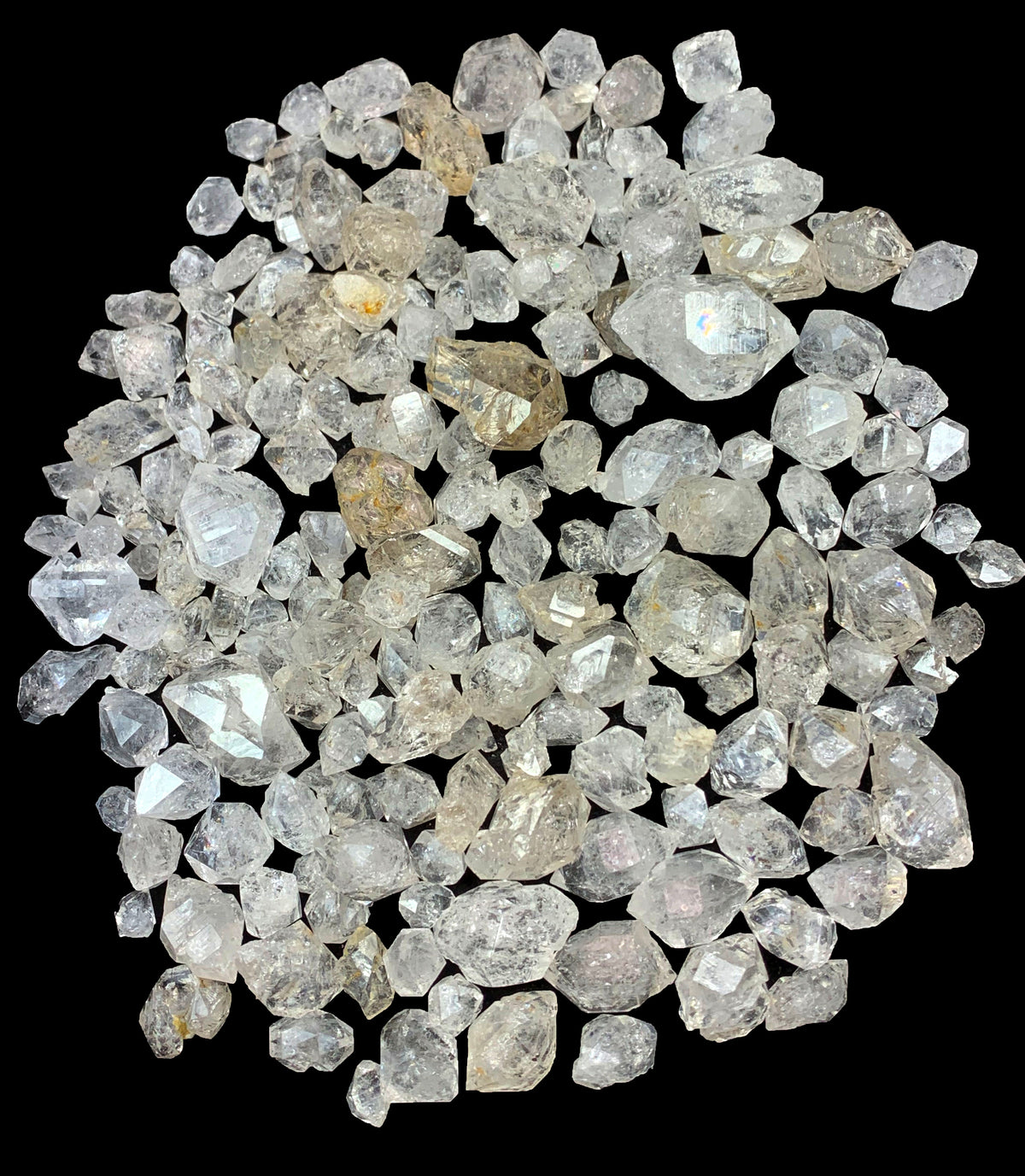 Diamond Quartz Crystals Lot from Pakistan – 170 g